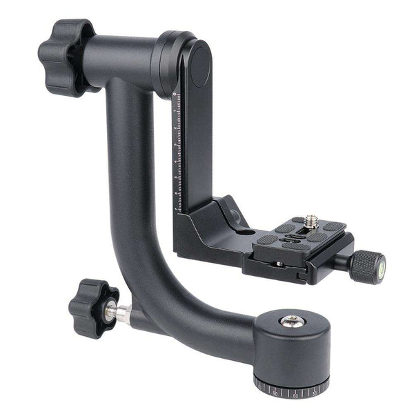 HILLOGEAR Aluminum Alloy DSLR Camera Gimbal Tripod Head