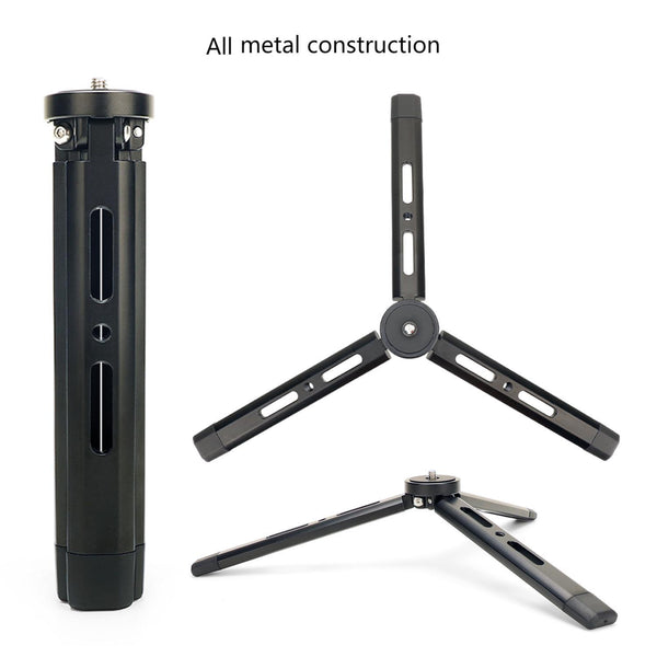 Mini tripod for ultra-low angle shooting